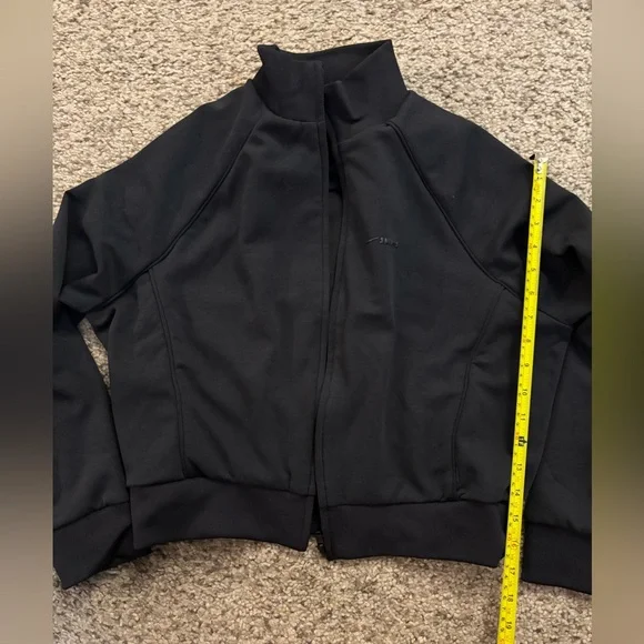 Nike SKIMS Matte Tricot Track Jack - Black Size Large NWOT - Picture 12 of 14